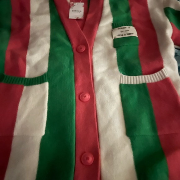 NWT Colorful Striped Women's Cardigan - Picture 3 of 9